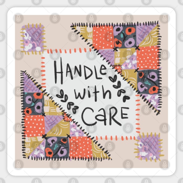 Handle with Care Sticker by Bittersweet & Bewitching